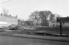 Magyarország, Budapest IV., Nyár utca a Könyves Kálmán Gimnázium mellett, bontási terület a Pozsonyi utca - Bocskai utca - Mártírok útja között., 1971, Otruba Ferenc és Zoltán, Budapest, Fortepan #254489