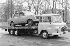 1975, Bojár Sándor, Lada-brand, Barkas-brand, transportation, car transporter, Fortepan #255279