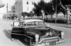 1958, Bujdosó Géza, automobile, number plate, Arabic script, Fortepan #255592