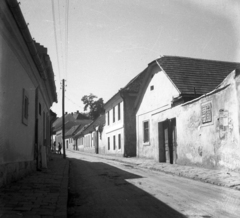 Hungary, Szentendre, Bogdányi utca, középen jobbra a Kígyó utca torkolata., 1938, Fábián István, Fortepan #256030