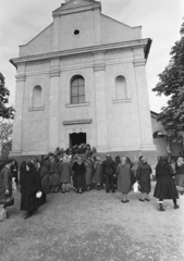 Magyarország, Bajót, Péliföldszentkereszt, Szalézi templom., 1970, Székely Balázs, Fortepan #256416