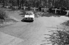 Magyarország, Budapest III., Hármashatárhegyi út, a München-Wien-Budapest Rallye mezőnyének gyorsasági versenye május 2-án., 1964, Közösségi Szociális Szövetkezet, Budapest, Fortepan #256540