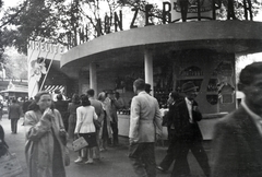 Hungary, Budapest XIV., Mirelite, az állami konzeripar pavilonja., 1949, Tildy Istvánné, international fair, Budapest, Fortepan #256599