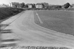 Magyarország, Budapest XIV., Róna utca 86-100., Postás SE sporttelep., 1956, Bolvári László, Budapest, Fortepan #257024