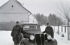 1942, Mohai család, automobile, leather jacket, Fortepan #257152