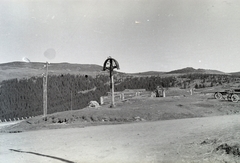 Romania,Transylvania, Radnai-havasok (Munții Rodnei), Borsai-hágó (Pasul Prislop)., 1942, Mohai család, Fortepan #257191