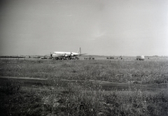 1968, Ladinek Viktor, Sabena légitársaság, Douglas DC-6, Fortepan #257453