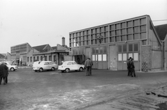 Magyarország, Budapest IX., Táblás köz, Trabant szervíz., 1974, Ferencvárosi Helytörténeti Gyűjtemény, német gyártmány, Trabant-márka, gépjárműszerviz, műhely, automobil, Budapest, Fortepan #25746