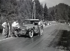 1933, Ladinek Viktor, automobil, Fiat-márka, olasz gyártmány, országút, sofőr, Fortepan #257489