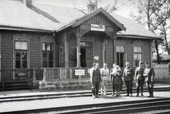 Fehéroroszország, Homel, Gomel-West vasútálllomás., 1942, Reményi József, Fortepan #257716