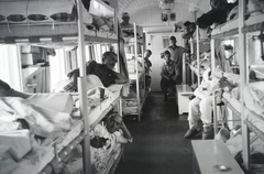 1942, Reményi József, hospital-train, Fortepan #257978