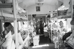 1942, Reményi József, hospital-train, Fortepan #257981