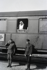 1942, Reményi József, hospital-train, Fortepan #258015