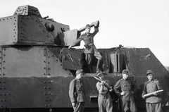 1942, Reményi József, armored railway, Fortepan #258032