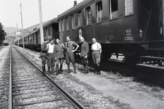 1942, Reményi József, hospital-train, Fortepan #258150