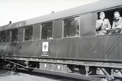 1942, Reményi József, hospital-train, Fortepan #258226