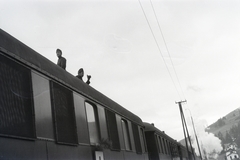 Ukraine, (ekkor Ławoczne), vasútállomás., 1943, Reményi József, hospital-train, Fortepan #258283