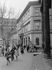 Magyarország, Budapest IX., Kálvin tér a református templomtól a Ráday utca felé nézve., 1973, Ferencvárosi Helytörténeti Gyűjtemény, Budapest, Fortepan #25830