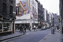 Egyesült Királyság, London, a Carnaby Street és Ganton Street kereszteződése., 1967, UWM Libraries, Harrison Forman, Fortepan #258912