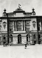 Lengyelország, Varsó, a Varsói Műszaki Egyetem főépülete., 1934, UWM Libraries, Boyd Louise Arner, Fortepan #259070