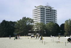 Bulgária,Napospart, Hotel Globus., 1970, UWM Libraries, Harrison Forman, teve, Fortepan #259078