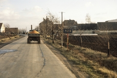 Csehország, Plzeň, 1960, UWM Libraries, Harrison Forman, színes, helységnév tábla, Fortepan #259131