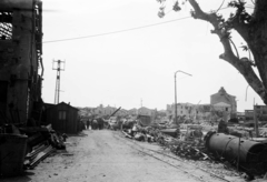 Franciaország, Toulon, 1946, UWM Libraries, Harriet Helen Werley, háborús kár, Fortepan #259255