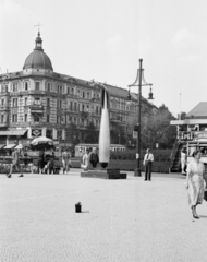 Németország, Berlin, Wittenbergplatz., 1934, UWM Libraries, Clarence Woodrow Sorensen, villamos, Fortepan #259340