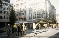 Németország, Köln, Wallrafplatz, jobbra a Domkloster., 1972, UWM Libraries, Harrison Forman, Fortepan #259417