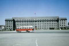 Oroszország, Irkutszk, gróf Szperanszkij tér, szemben a Szovjetek Háza., 1964, UWM Libraries, Harrison Forman, Fortepan #259648