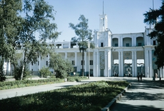 Oroszország, Irkutszk, a Trud Stadion bejárata., 1964, UWM Libraries, Harrison Forman, Fortepan #259664