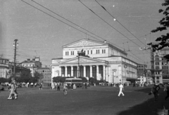 Oroszország, Moszkva, Színház (Szverdlov) tér, szemben a Nagyszínház (Bolsoj)., 1939, UWM Libraries, Harrison Forman, Fortepan #259895