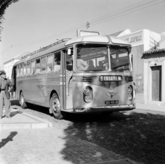 Portugália, Santarém, 1959, UWM Libraries, autóbusz, Fortepan #260012