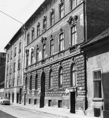 Magyarország, Budapest IX., Páva utca páros oldala a Tűzoltó utca felől a Tompa utca felé nézve., 1973, Ferencvárosi Helytörténeti Gyűjtemény, Budapest, Fortepan #26005