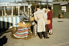 Lengyelország, 1960, UWM Libraries, Harrison Forman, színes, gyümölcsárus, Fortepan #260179