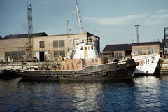 Lengyelország, Gdynia, kikötő., 1960, UWM Libraries, Harrison Forman, színes, Fortepan #260187