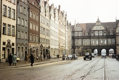 Poland, Gdańsk, Hosszú Piac (Dlugi Targ), Zöld Kapu (Brama Zielona)., 1960, UWM Libraries, colorful, Fortepan #260280