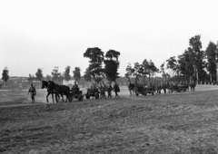 Lengyelország, 1939, UWM Libraries, Harrison Forman, menetoszlop, Fortepan #260413