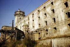 Slovakia, Bratislava, a vár déli oldala., 1960, UWM Libraries, colorful, ruins, damaged building, Fortepan #260590