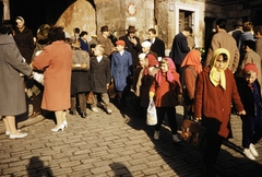 Slovakia, Bratislava, Mihály-kapu., 1960, UWM Libraries, colorful, Fortepan #260594