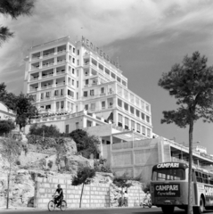 Spain, Palma de Mallorca, Hotel Mediterráneo., 1961, UWM Libraries, Fortepan #260636