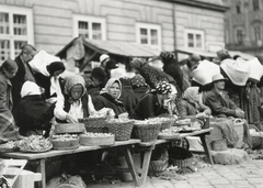 Ukrajna, Lviv, Régi piactér (Rinok), 1934, UWM Libraries, Boyd Louise Arner, Fortepan #260755