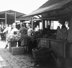 Magyarország, Budapest VIII., Teleki László tér, piac., 1966, Faragó György, Budapest, Fortepan #260997