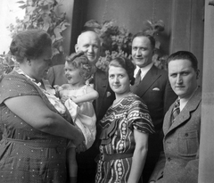 1936, Lőrincze Judit, girl, family, hold in arms, Fortepan #26104