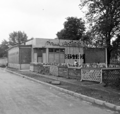 Magyarország, Békéscsaba, Árpád sor, Strand vendéglő., 1967, Faragó György, csempe, strand, Fortepan #261053