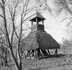 Magyarország, Pankasz, Harangláb a település legmagasabb dombján., 1966, Faragó György, Fortepan #261197