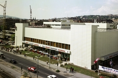 Magyarország, Budapest XI., Október huszonharmadika (Schönherz Zoltán) utca, Skála Budapest Szövetkezeti Nagyáruház., 1976, Faragó György, Skála áruház, Budapest, Fortepan #261474