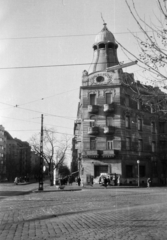 Magyarország, Budapest XI., szemben a Bartók Béla út 51-es számú ház, jobbra a Villányi út., 1963, Gyulai Gaál Krisztián, Budapest, Fortepan #262075