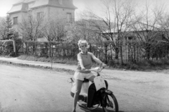 Magyarország, Csepel Panni R50-es típusú motorkerékpár., 1957, Gyulai Gaál Krisztián, robogó, Csepel Panni, Fortepan #262163