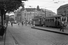 Magyarország, Budapest XI., Bartók Béla út a Móricz Zsigmond körtérnél., 1968, Gyulai Gaál Krisztián, Budapest, villamos, Fortepan #262181